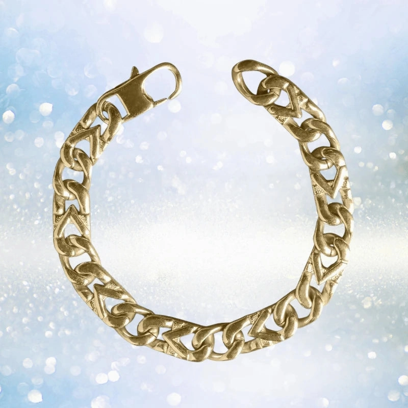 Montclair Golden Steel Bracelet