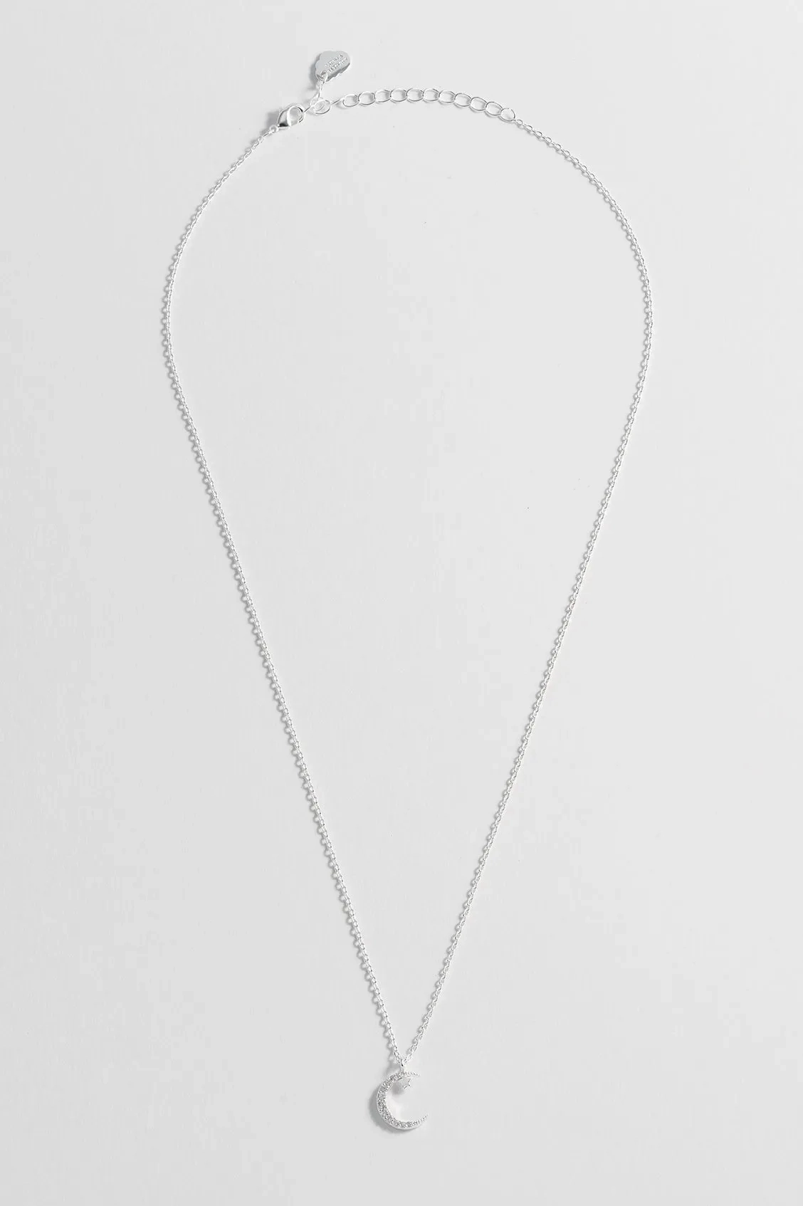 Moon and Star Necklace