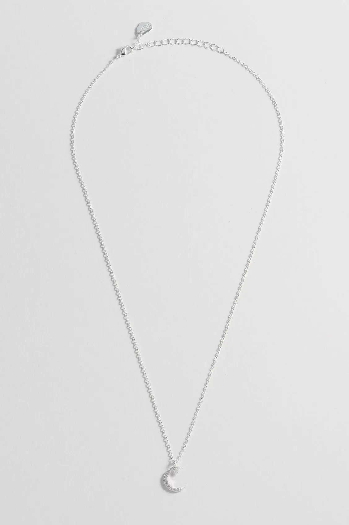 Moon and Star Necklace