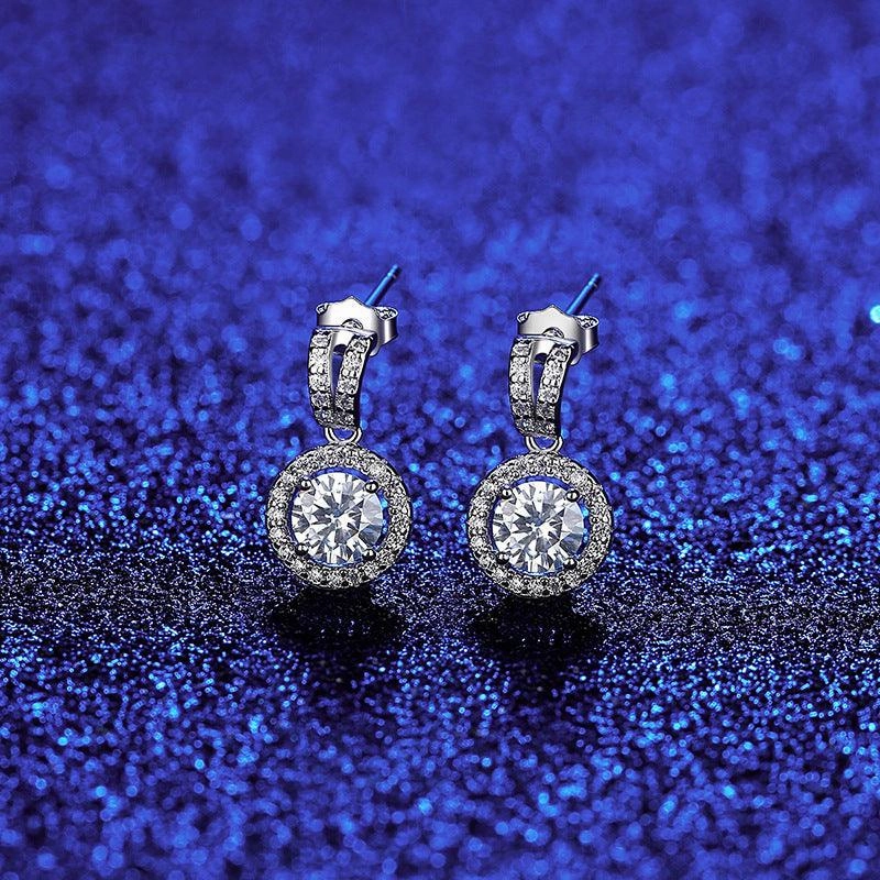 Mosang Necklace S925 Silver Pendant Female