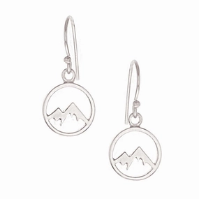 Mountain Majesty Charm Earrings texture-rose-gold  