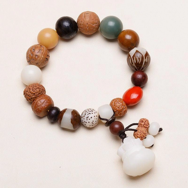 Natural Buddha Beads Bodhi Seed Bracelet