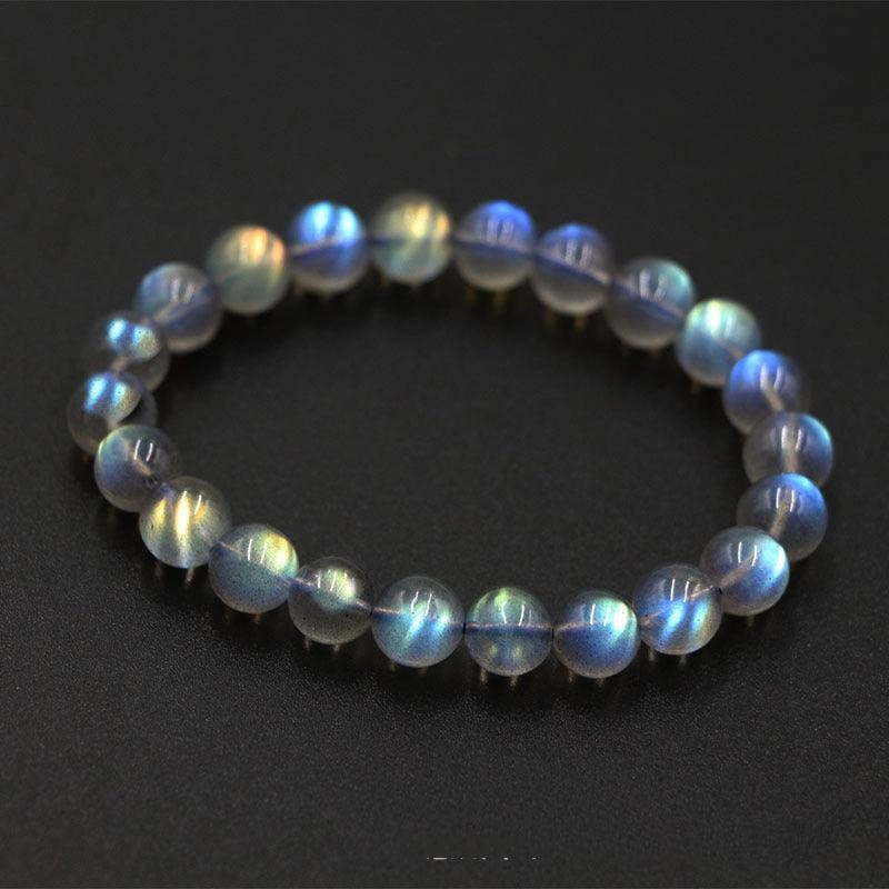 Natural Crystal Gem Labradorite Bracelet