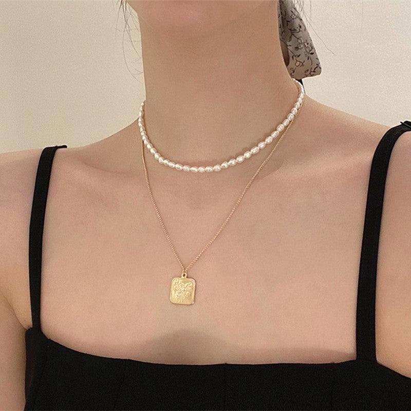 Natural Freshwater Pearl Bead French Retro Easy Match 