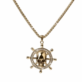 Nautilus Skull Pendant 