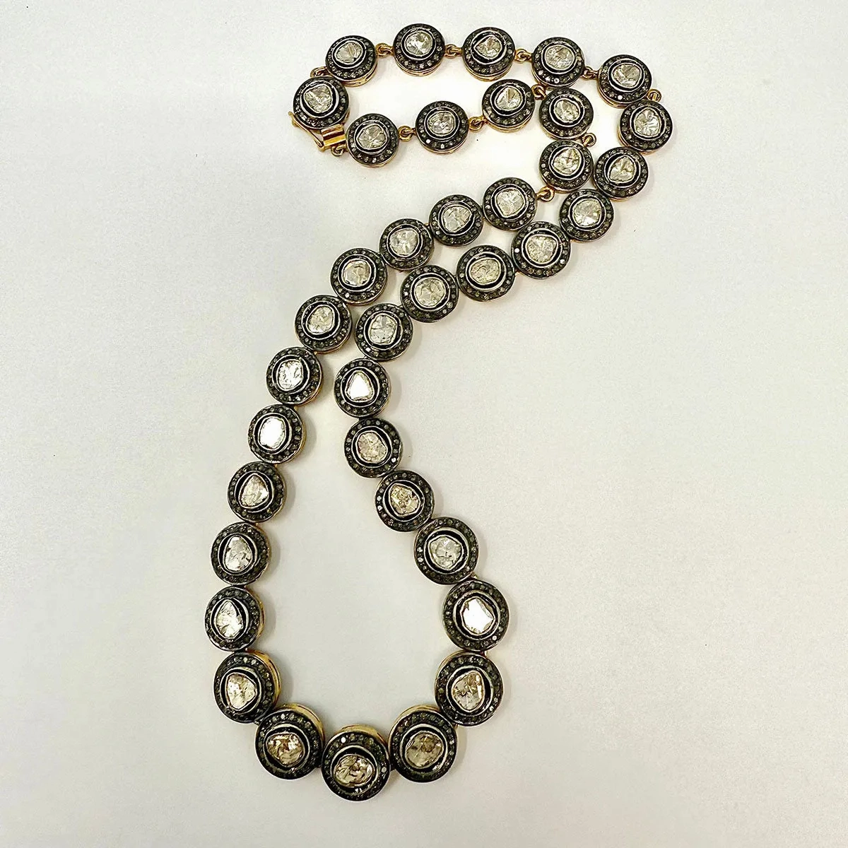 Necklace with Indian Diamonds