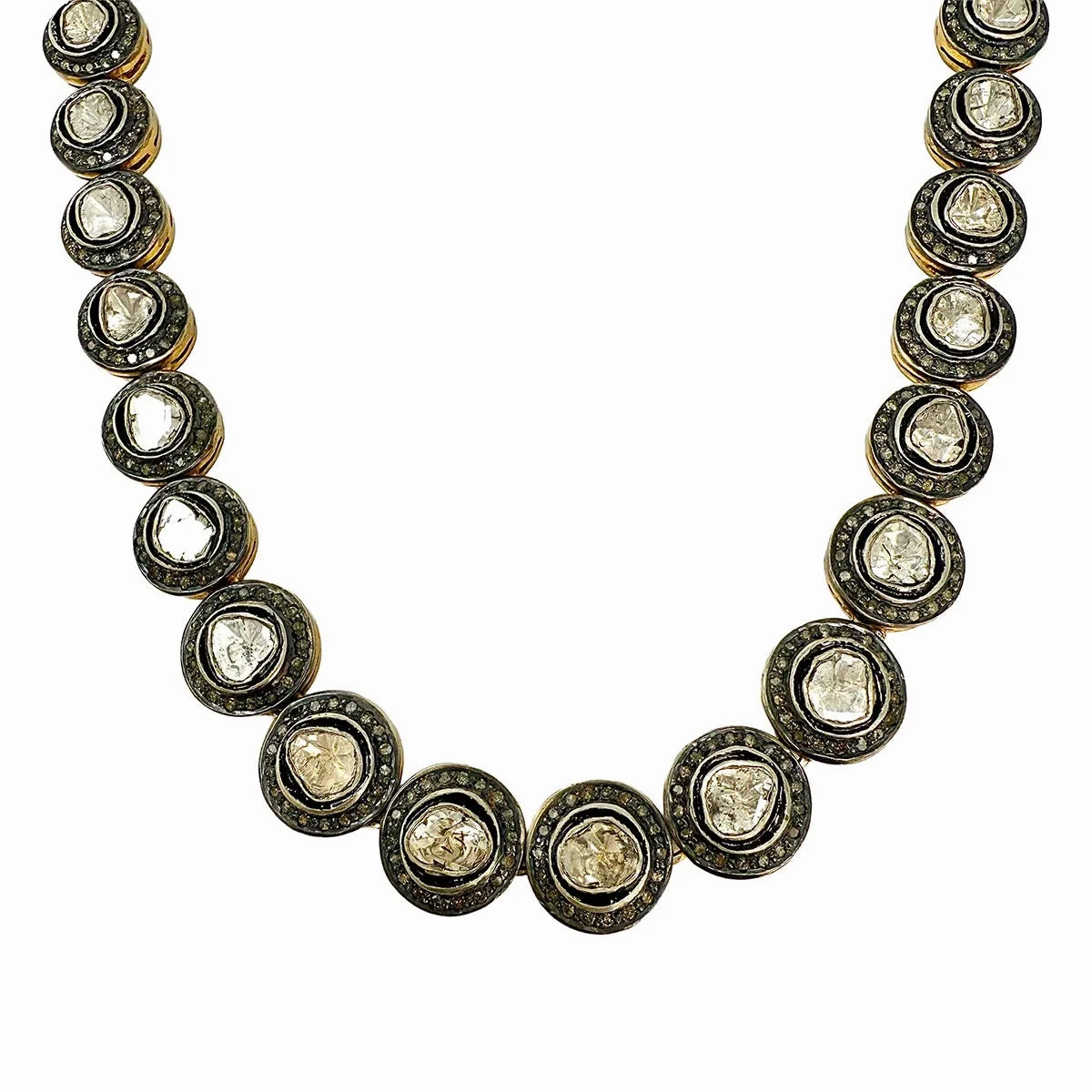 Necklace with Indian Diamonds