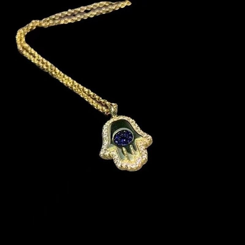 NecklaceWomen's Demon Eye Necklace Bracelet Earrings 