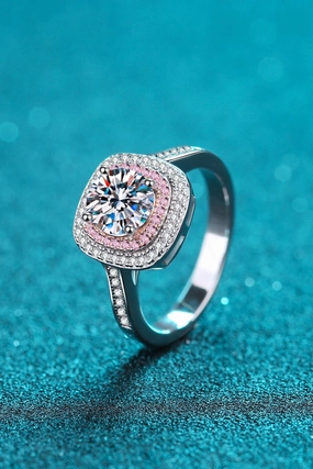 Need You Now Moissanite Ring 