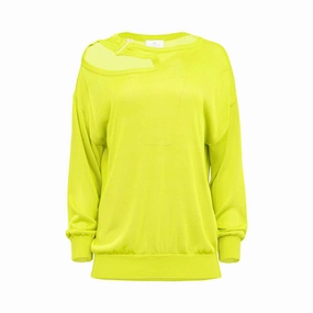 Nenette Women's Light Green Sweater 
