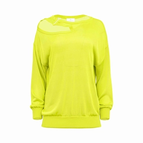 Nenette Women's Light Green Sweater 