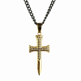 Nero Yellow Gold Pendant 