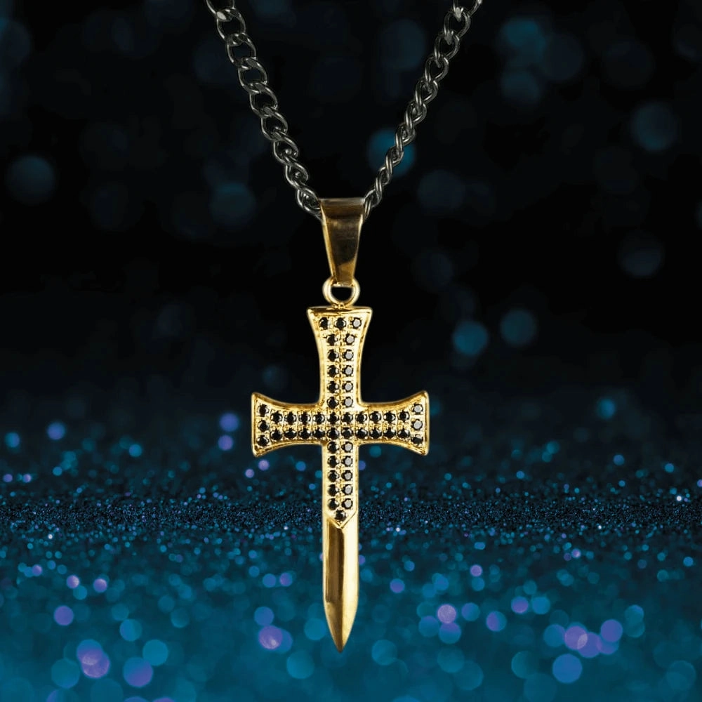 Nero Yellow Gold Pendant