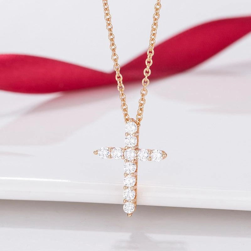New Cross Pendant Simple Necklace