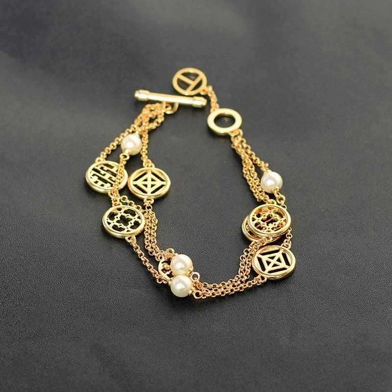 New Double Hollow High Feeling Bracelet