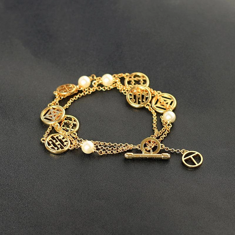 New Double Hollow High Feeling Bracelet