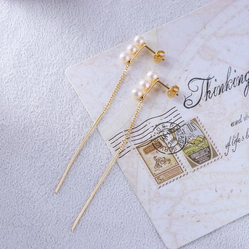 New Fashion Natural Pearl Earrings