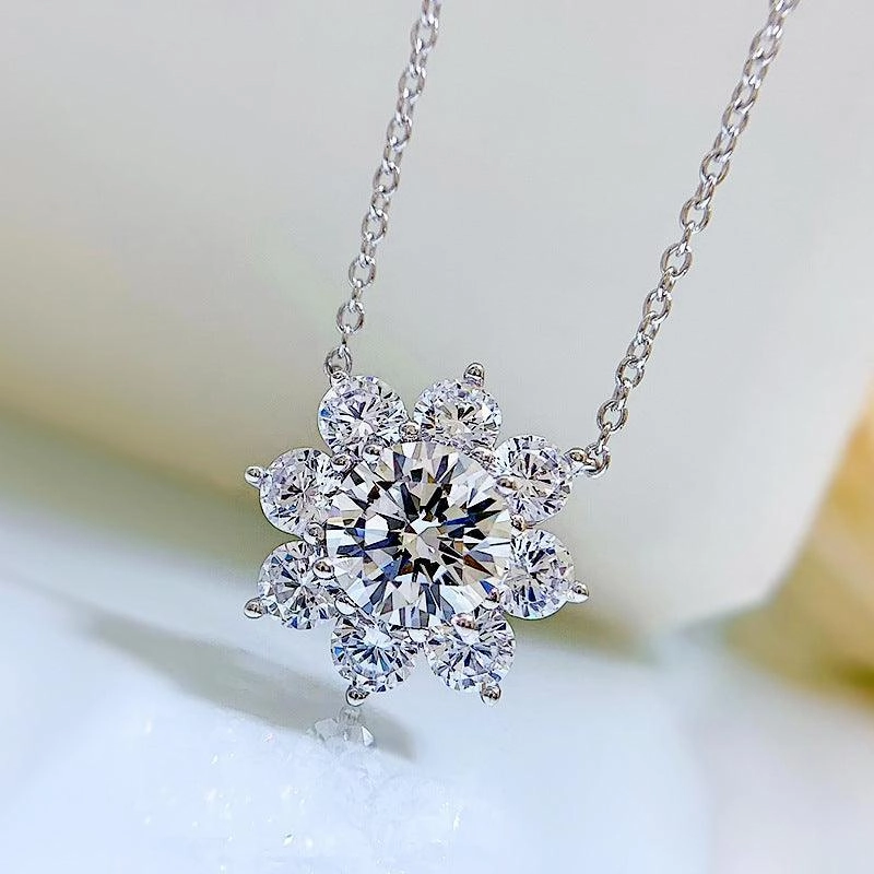 New Fashion New Sunflower Necklace