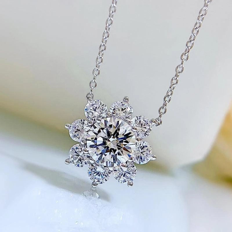 New Fashion New Sunflower Necklace
