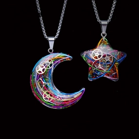 New Original Star Moon Necklace 