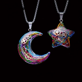New Original Star Moon Necklace 