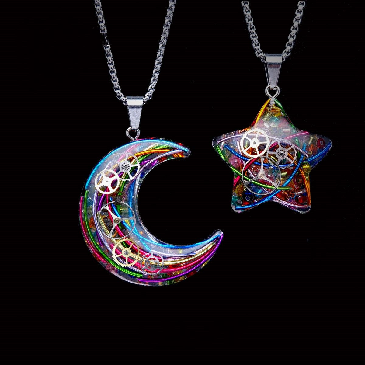New Original Star Moon Necklace 
