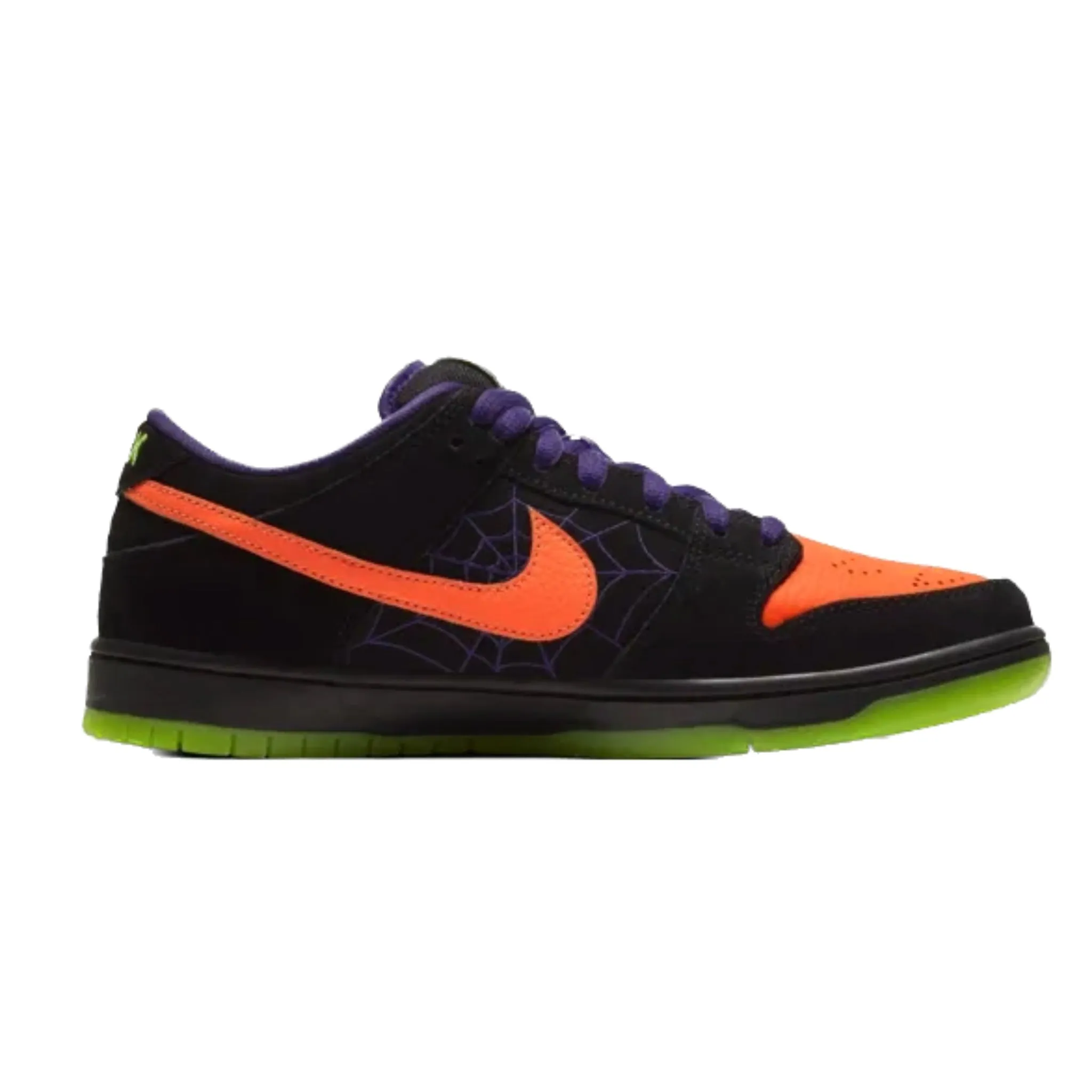 Nike SB Dunk Low Nacht des Unfugs Halloween Schwarz Orange Lila Elektrisches Grün Nike Dunk