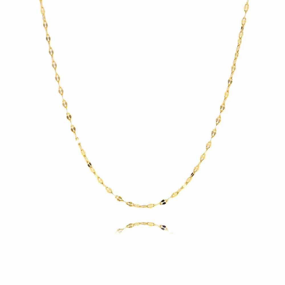 No-Tarnish Medical Grade Titanium Lips Chain Necklace