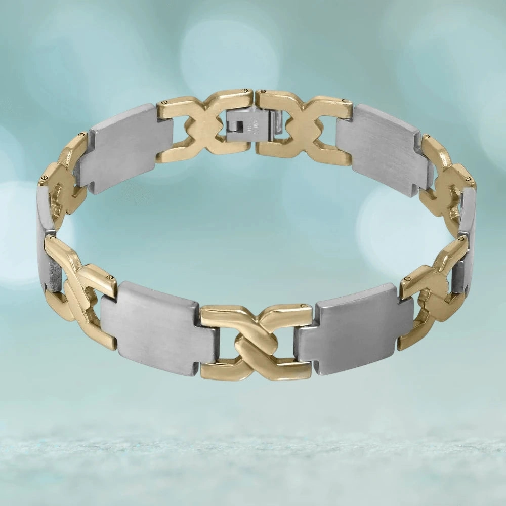Noble Two-Tone Bracelet