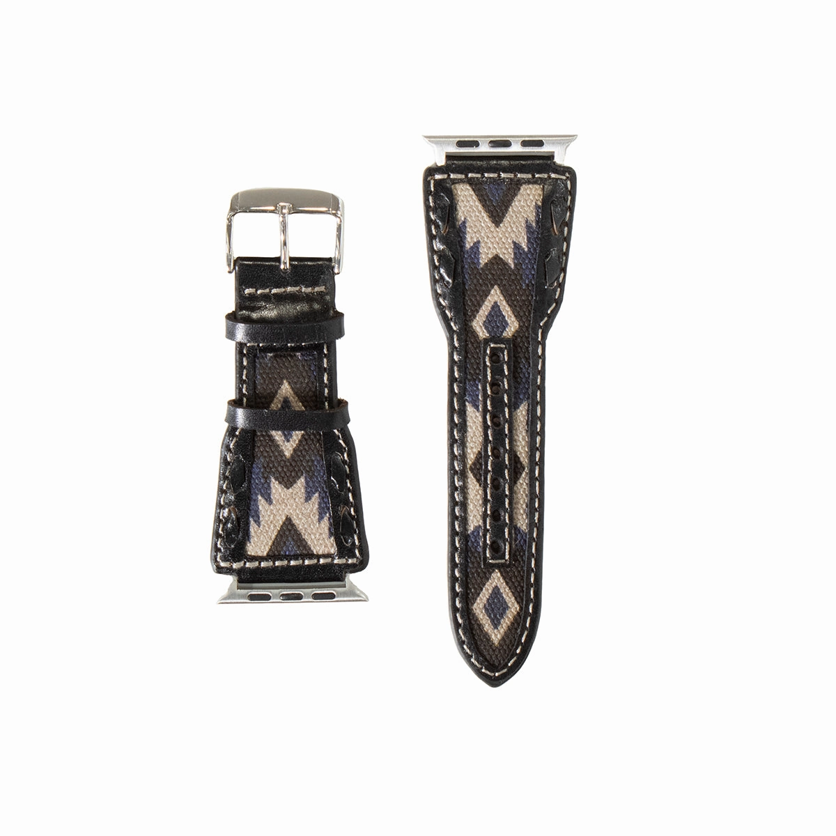 Nocona Aztec Apple Watch Band texture-rose-gold  