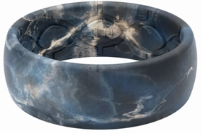 Nomad Rapids Groove Ring texture-rose-gold  