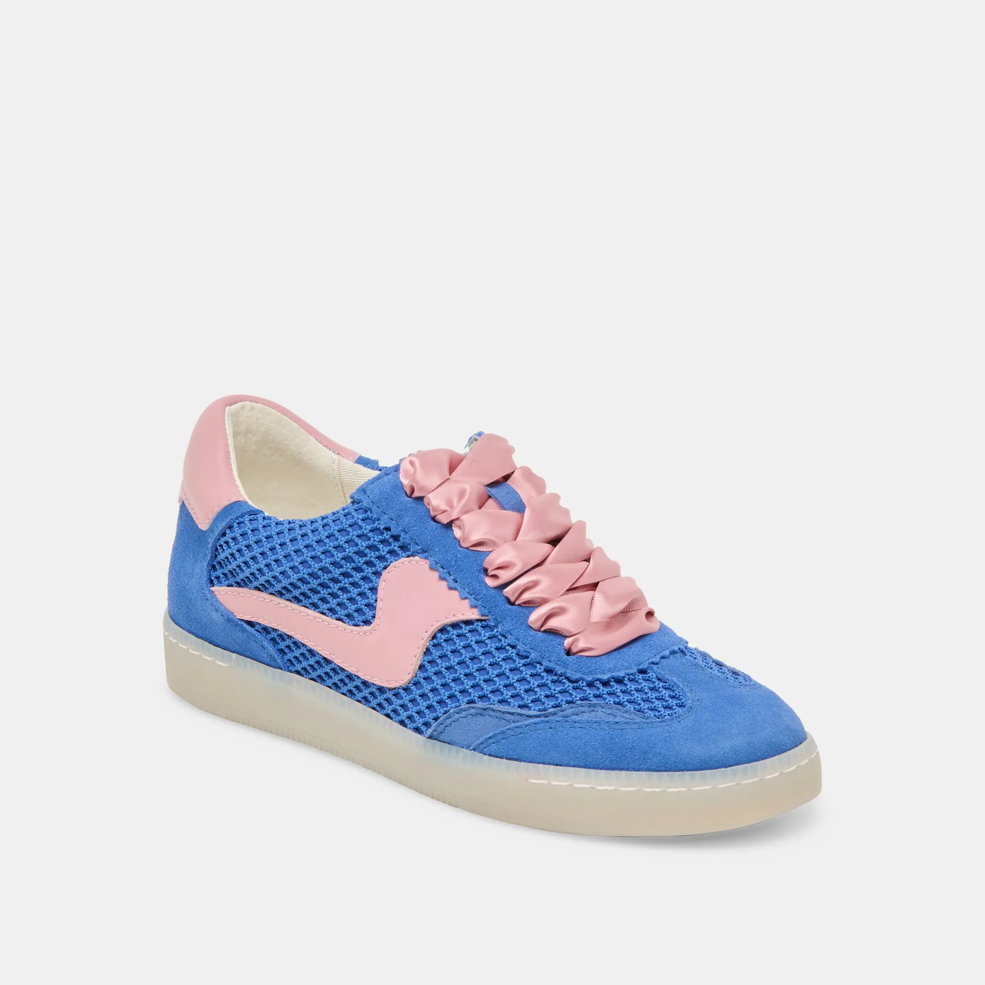 HINWEIS MESH SNEAKERS ROYAL BLAU GEWEBTES MESH