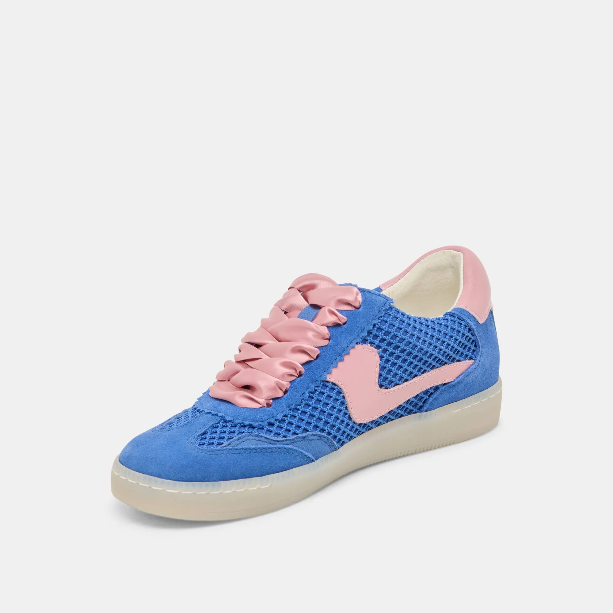 HINWEIS MESH SNEAKERS ROYAL BLAU GEWEBTES MESH