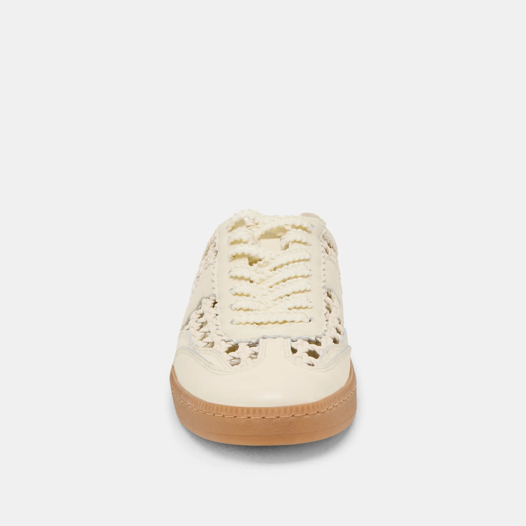 HINWEIS SLIDE GEFLECHTE SNEAKERS OFF WHITE GEFLECHTE STELLA