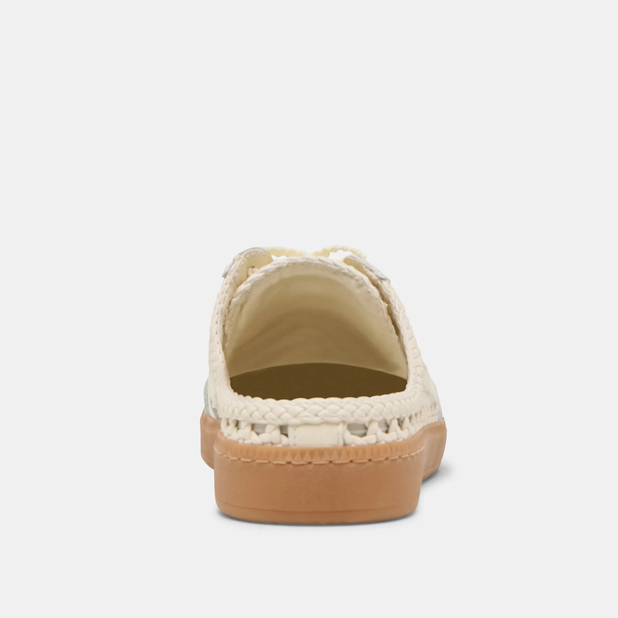 HINWEIS SLIDE GEFLECHTE SNEAKERS OFF WHITE GEFLECHTE STELLA