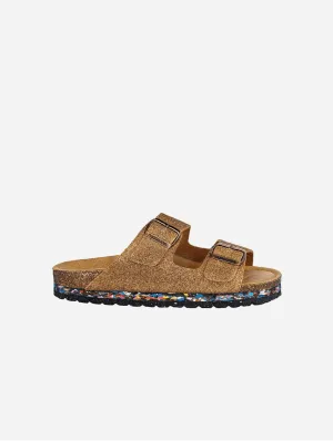 Nuo Palmenfaser & Kork Riemchensandalen | Coco