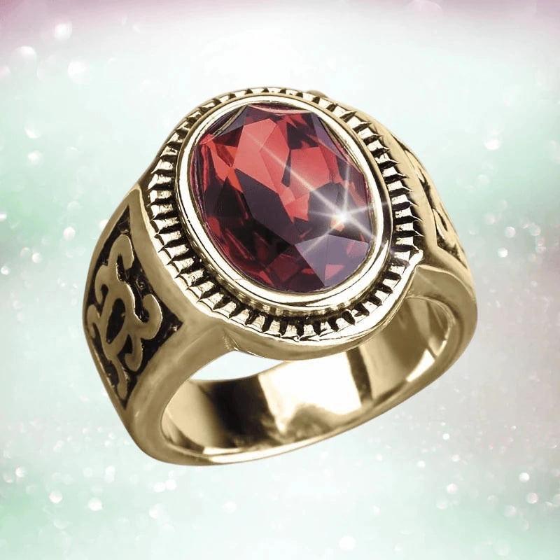 Odessa Red Men's Ring