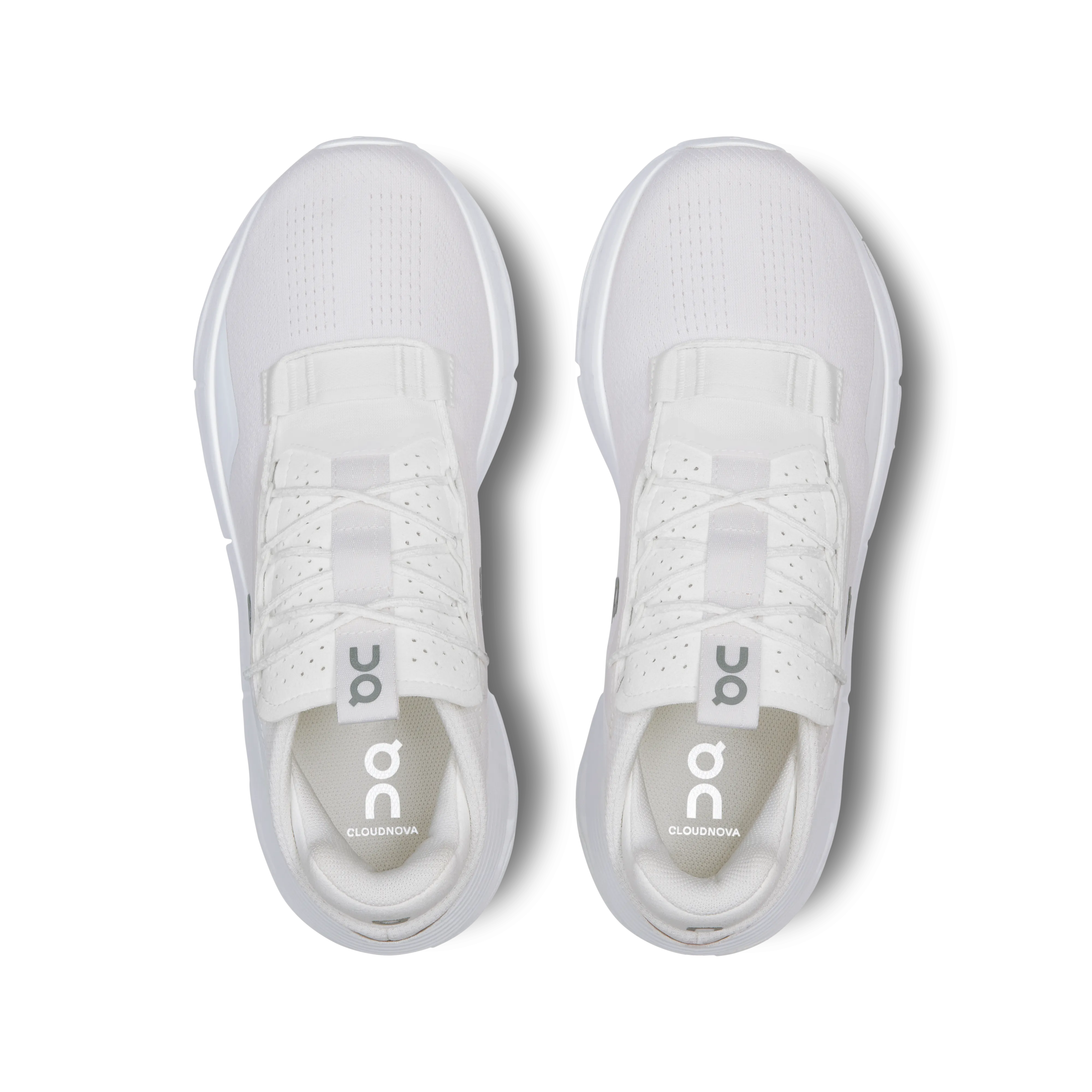On Running Damen Cloudnova 2 Schuhe - Reinweiß