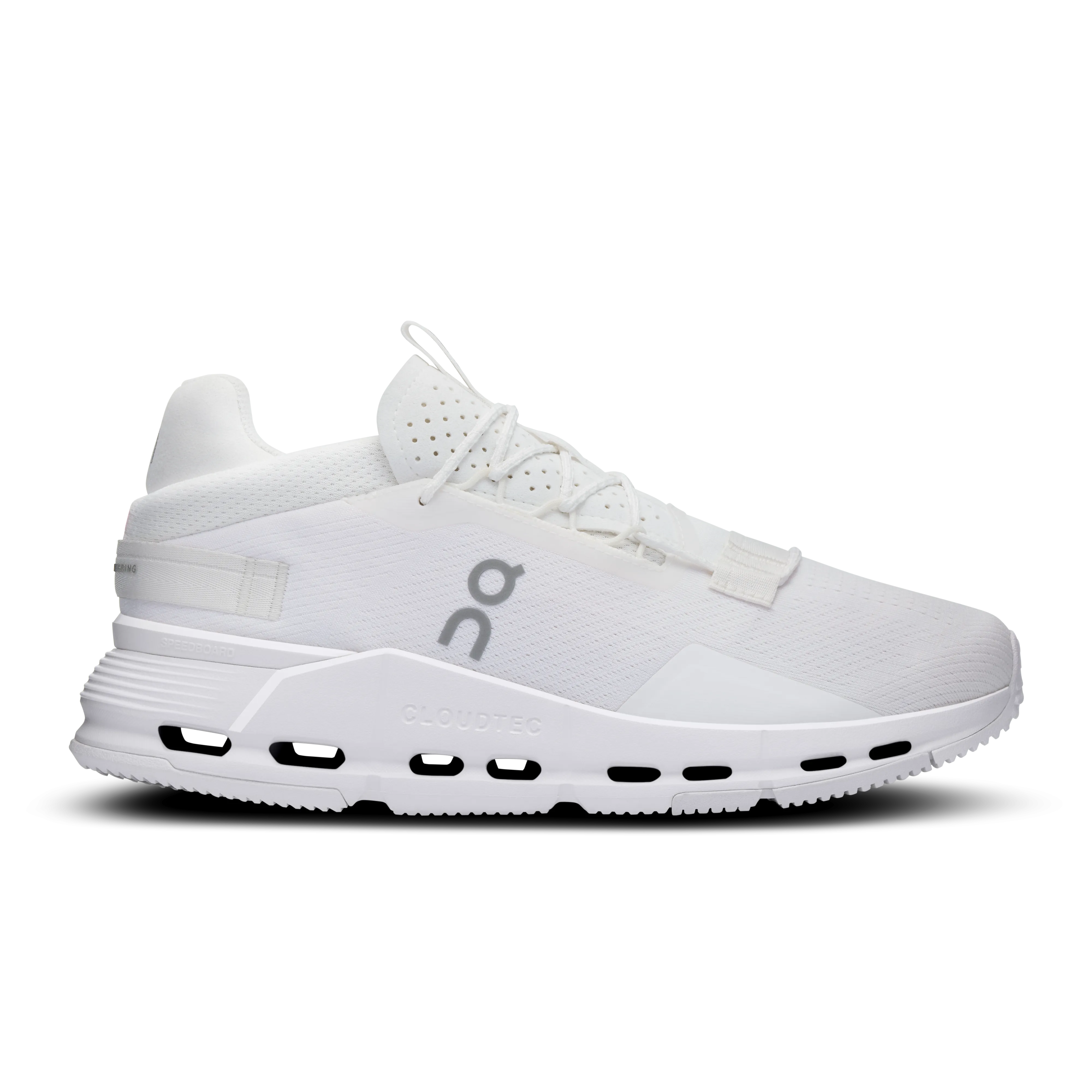 On Running Damen Cloudnova 2 Schuhe - Reinweiß