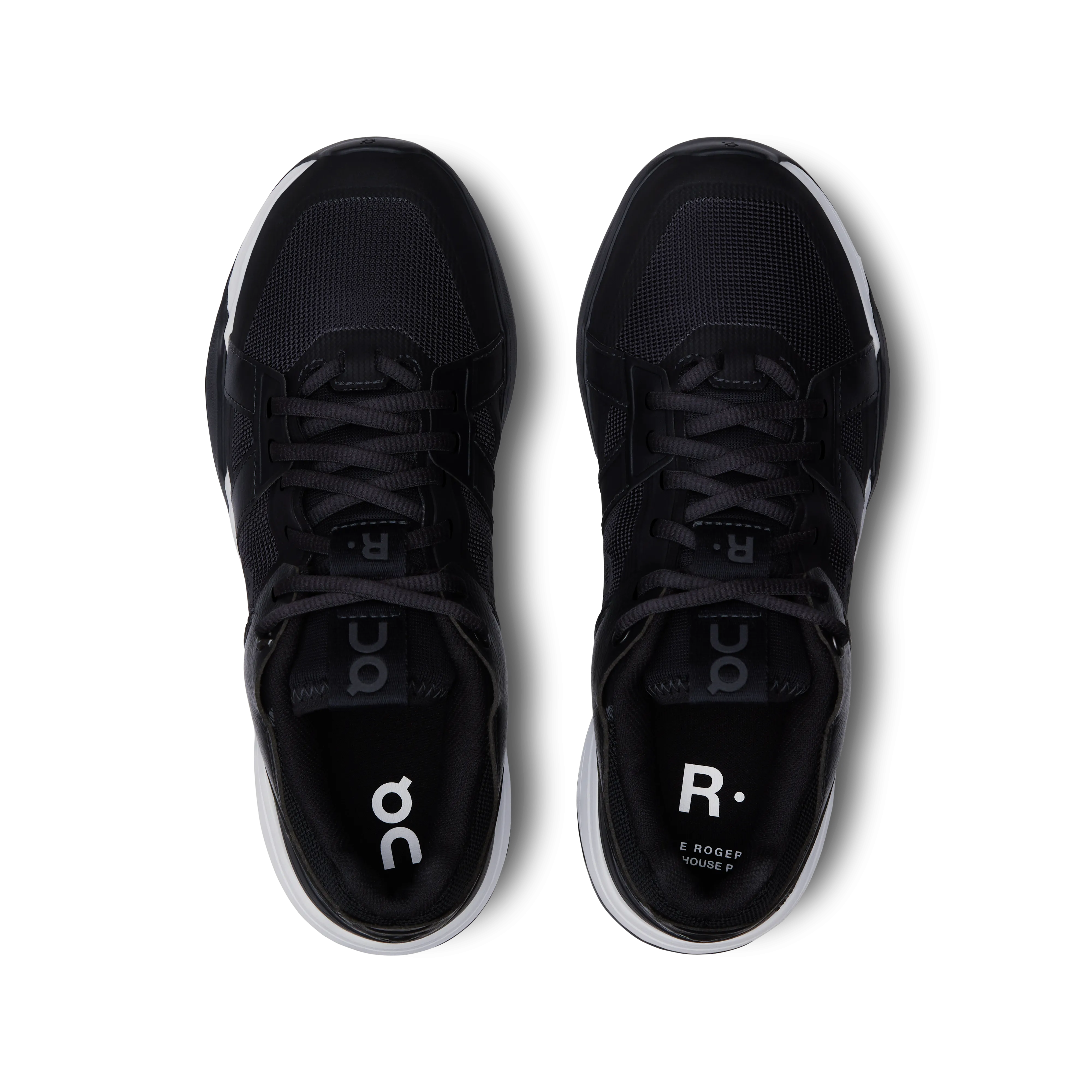 On Running Damen The Roger Clubhouse Pro Schuhe - Schwarz / Weiß