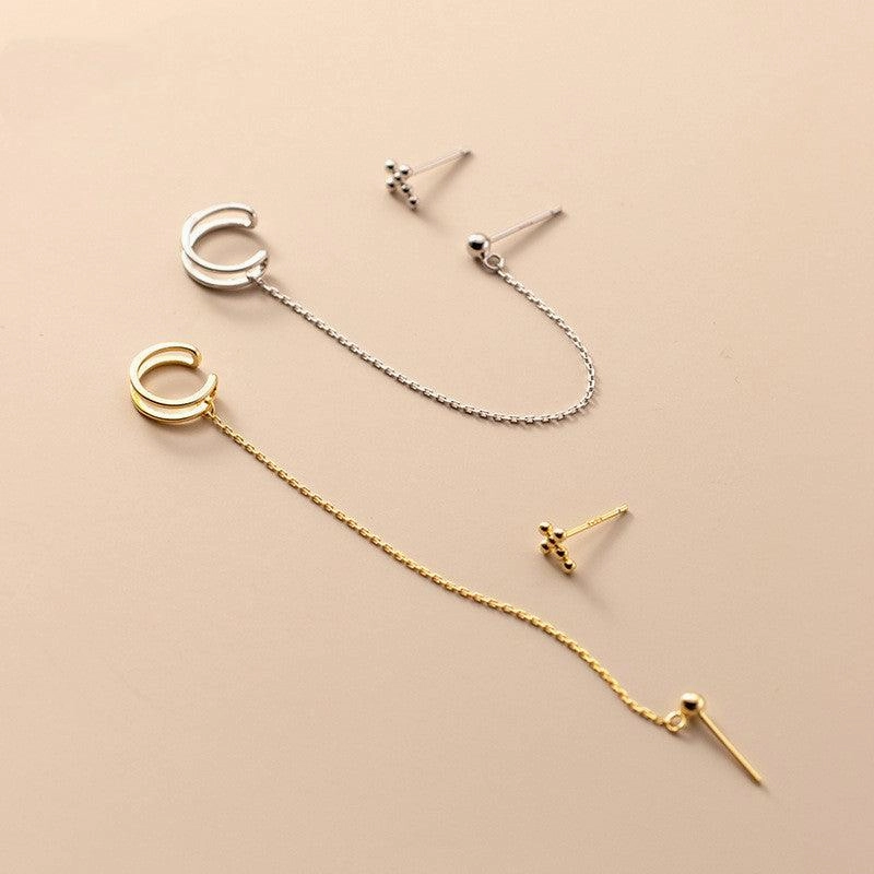 One-piece Earring And Ear Bone Clip Female Xia Chunyin