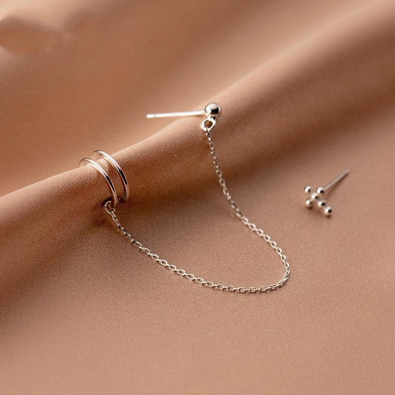 One-piece Earring And Ear Bone Clip Female Xia Chunyin