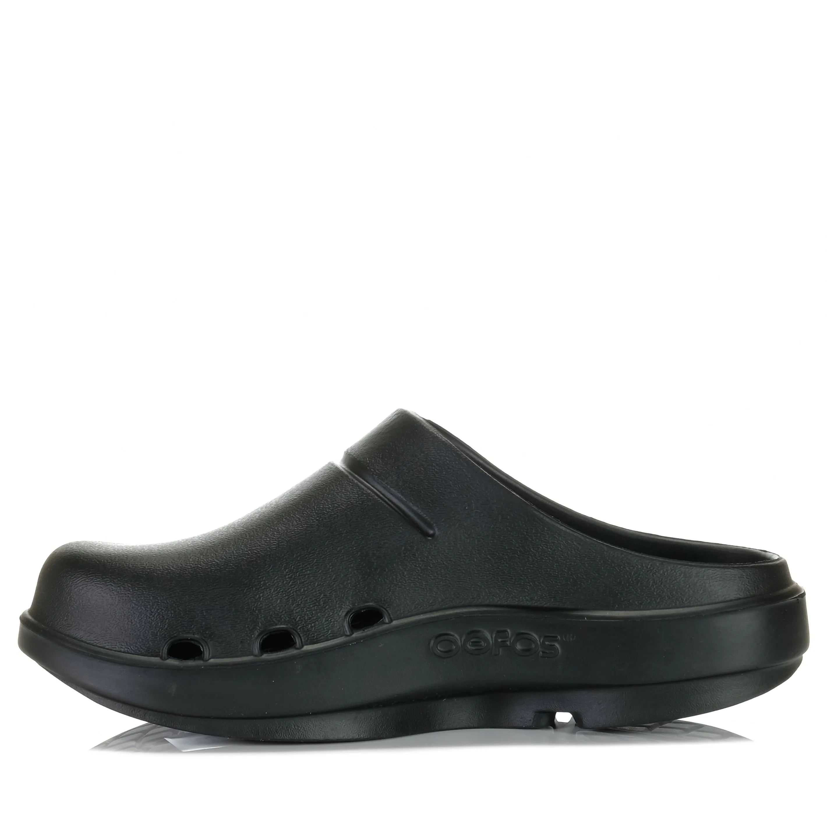 Oofos OOclog Schwarz