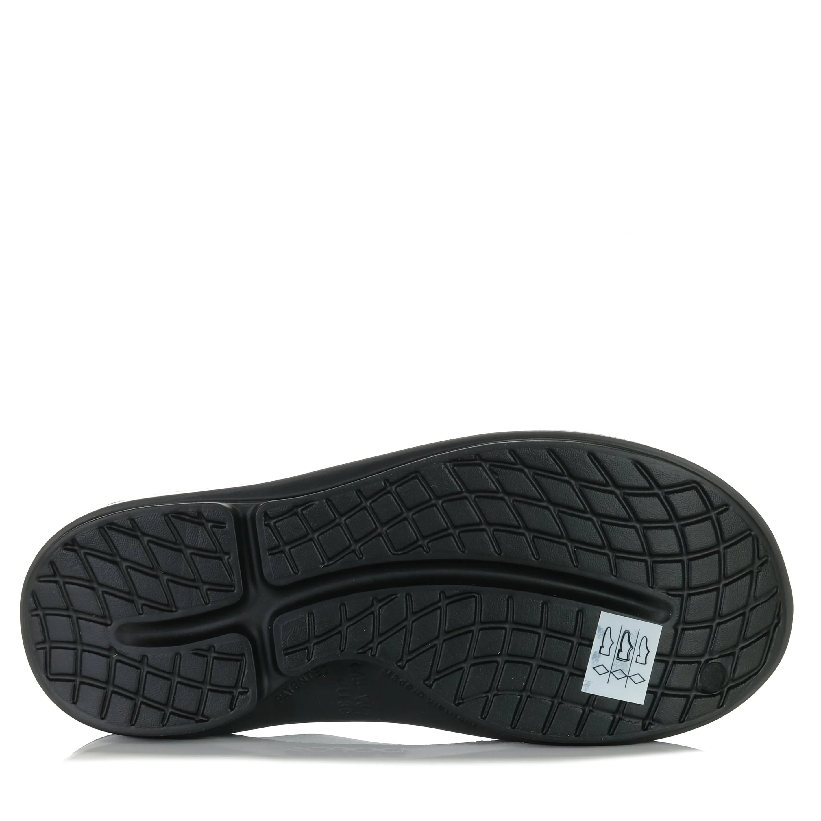 Oofos OOclog Schwarz