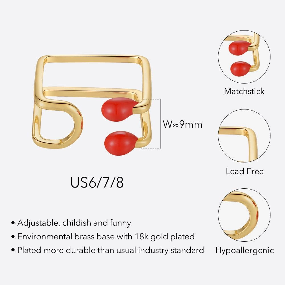 Original Design Geometric Ring