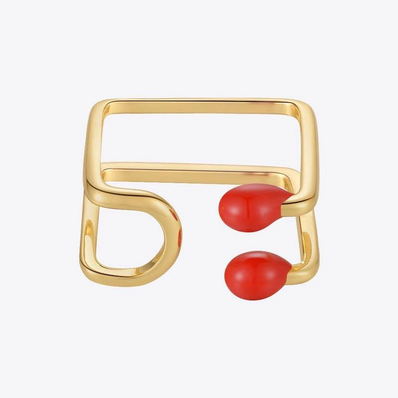 Original Design Geometric Ring