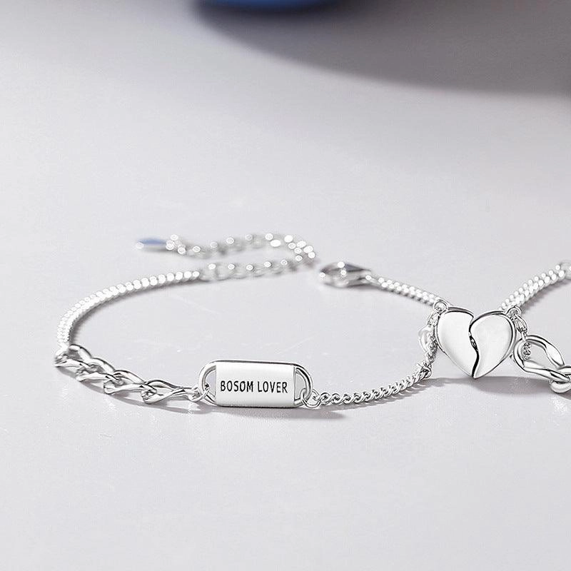 Original Phase Suck A Pair Of Love Couple Bracelet