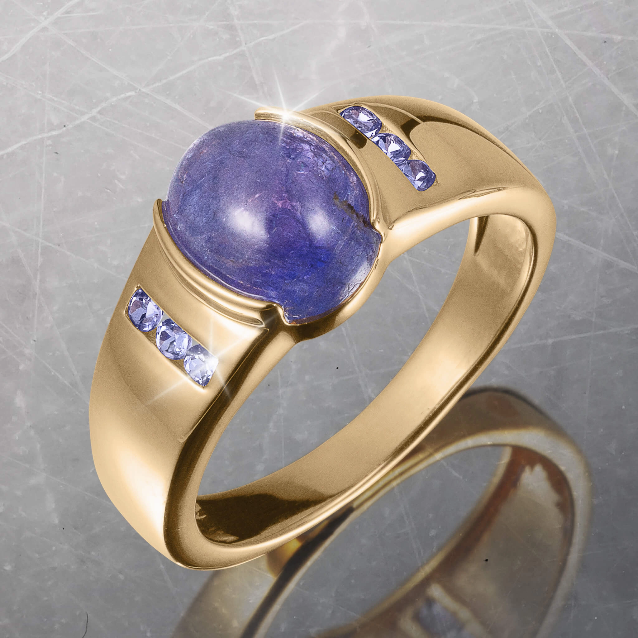 Orion Tanzanite Mens Ring