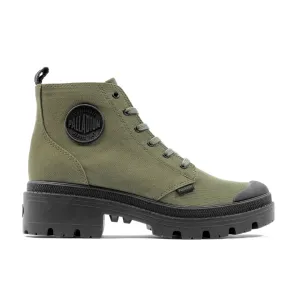 Pallabase Twill Stiefel in Olive von Palladium