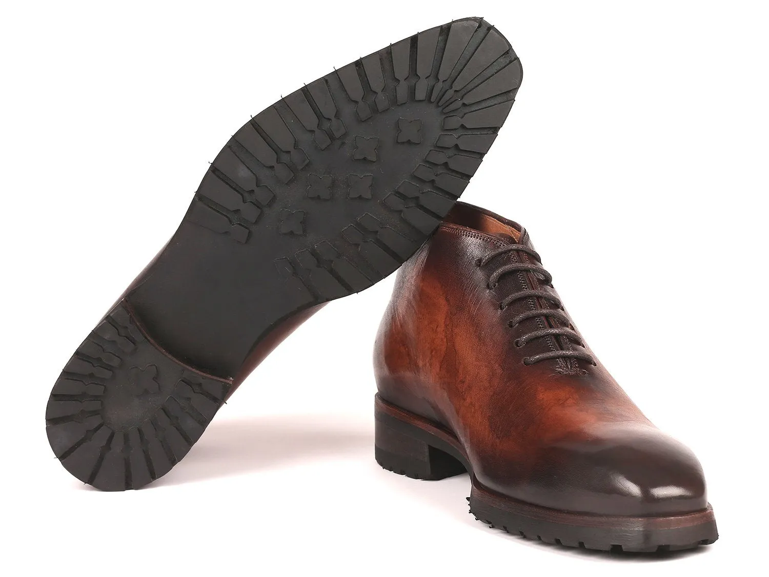 Paul Parkman Schuhe Paul Parkman Herren Knöchelstiefel in Braun Gebürstet